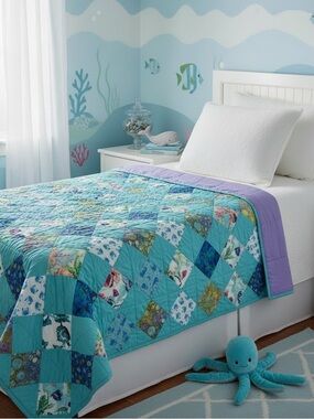 Handmade “Under-The-Sea” Quilt